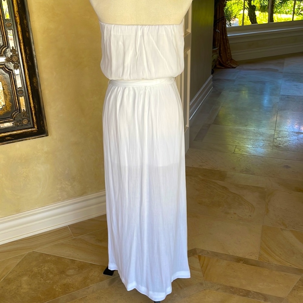 Elan long white dress - Picture 7 of 9